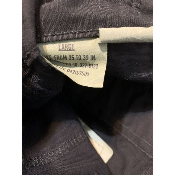 TRU-SPEC Cargo Shorts Military Tactical Rip Stop Button Fly Black Army Large - Picture 2 of 6